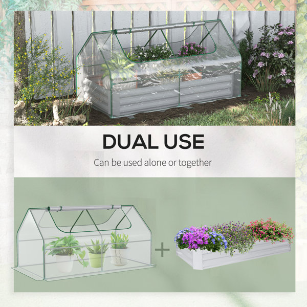 Garden Bed Cover For Winter, Outdoor Plant Box Cover, Winter Raised